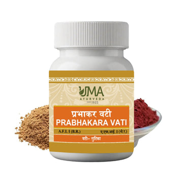 Uma Ayurveda Prabhakar Vati Tablets