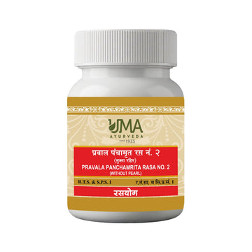Uma Ayurveda Praval Panchamrit Ras without Pearl