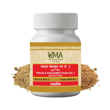 Uma Ayurveda Praval Panchamrit Ras without Pearl