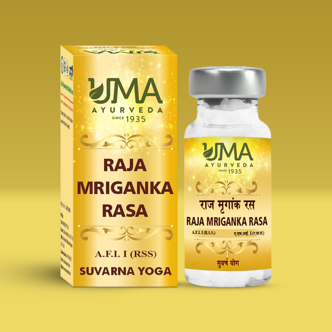 Rajamriganka Rasa Ayurvedic Gold Tablet