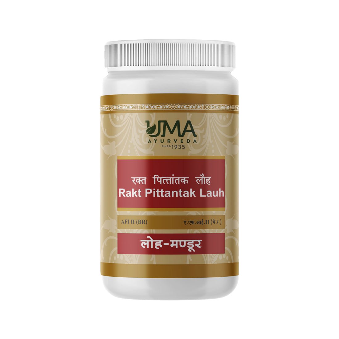 Uma Ayurveda Rakta Pittantak Lauha Tablets