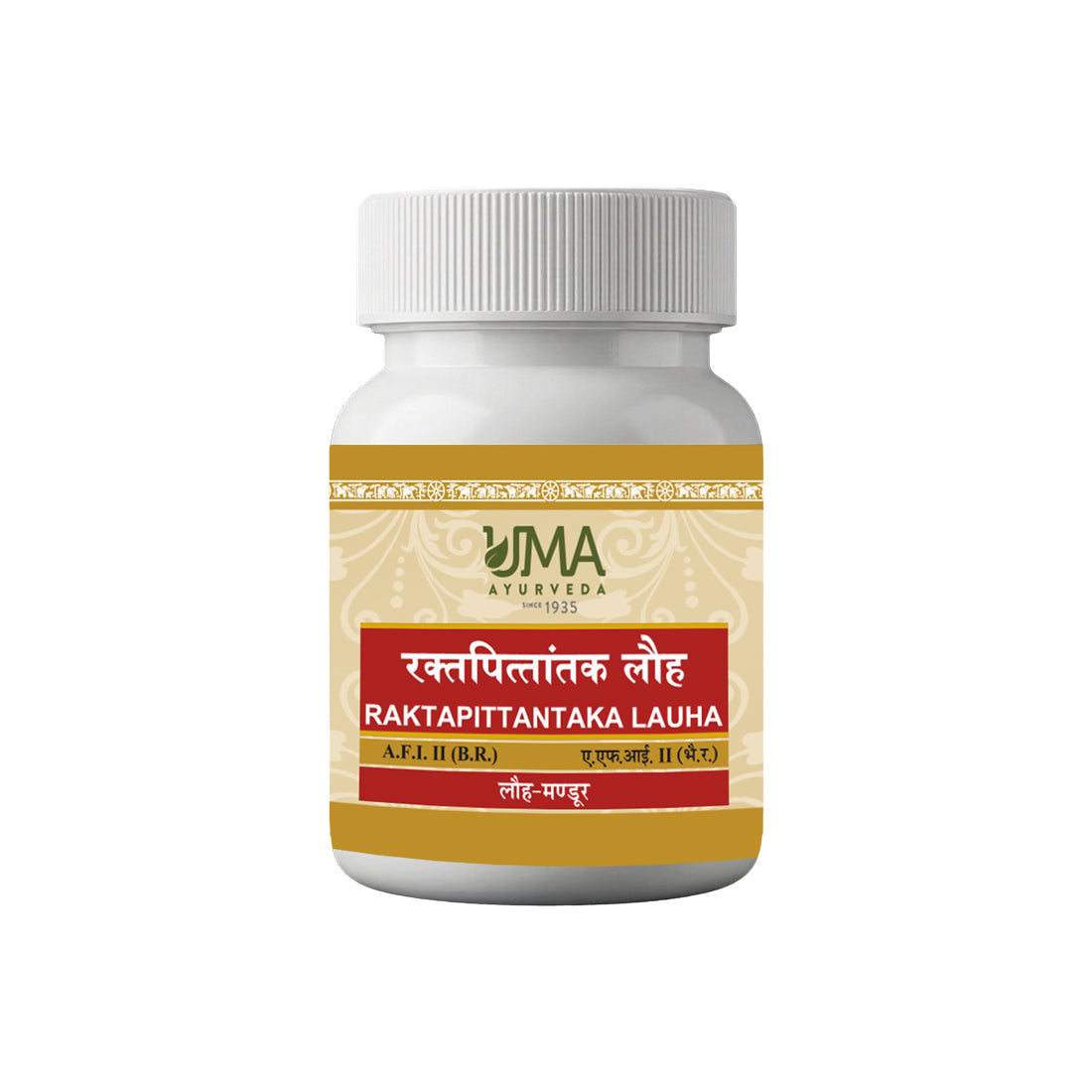 Uma Ayurveda Rakta Pittantak Lauha Tablets