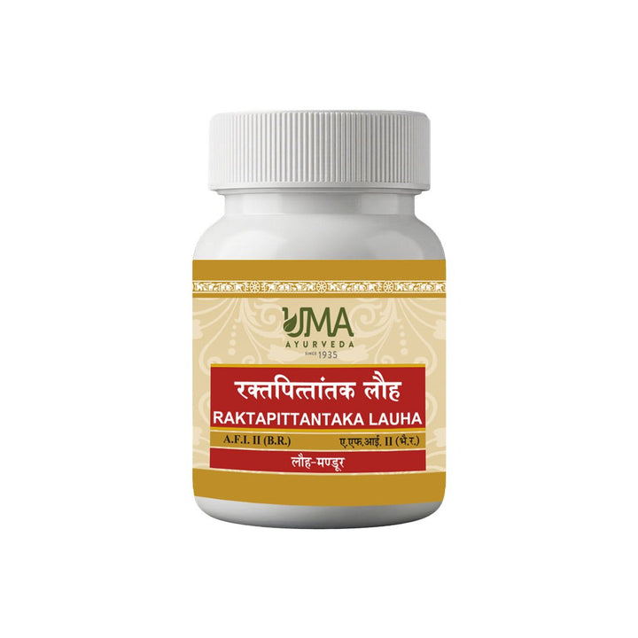 Uma Ayurveda Rakta Pittantak Lauha Tablets