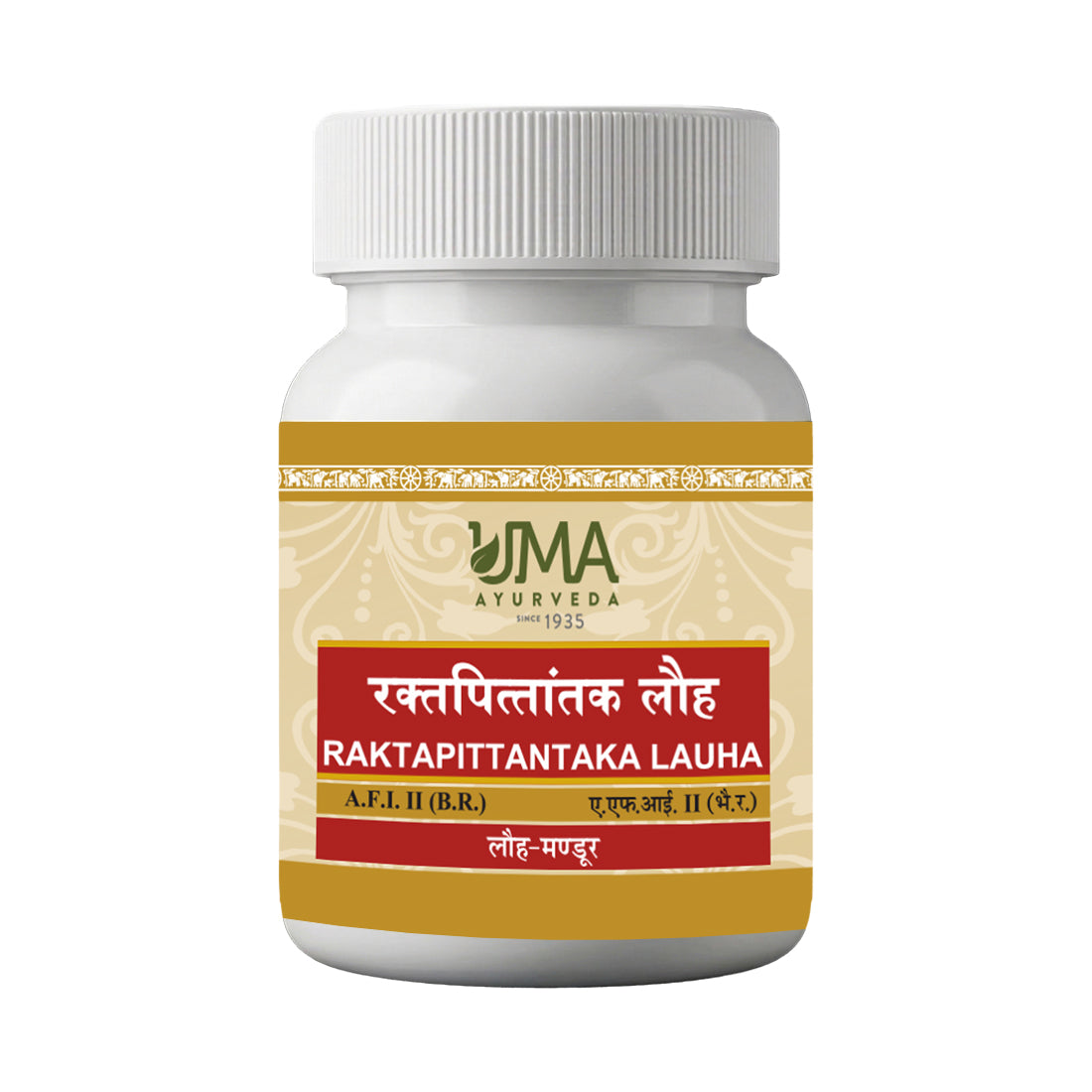 Uma Ayurveda Rakta Pittantak Lauha Tablets