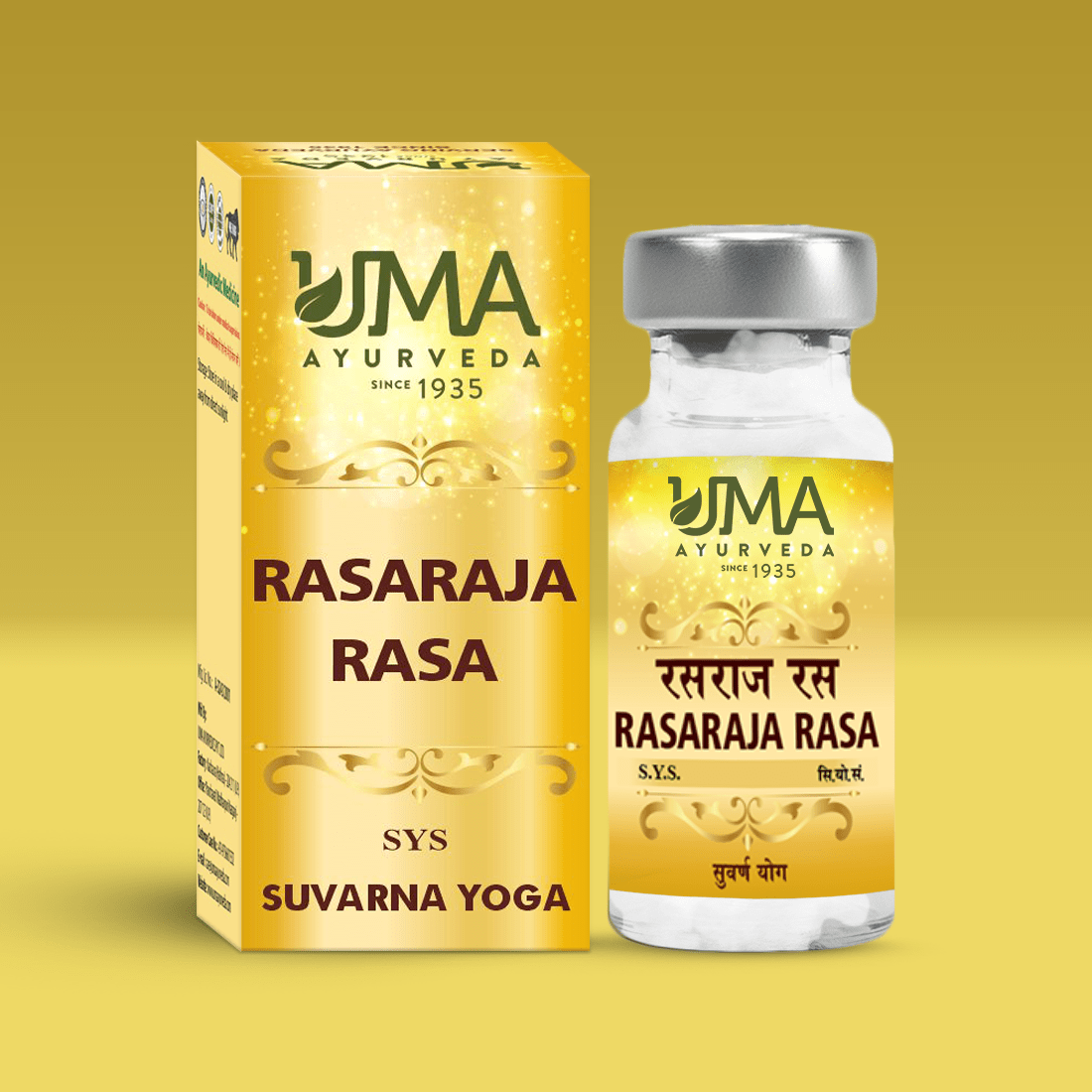 Rasaraja Rasa Ayurvedic Gold Tablet – Uma Ayurveda