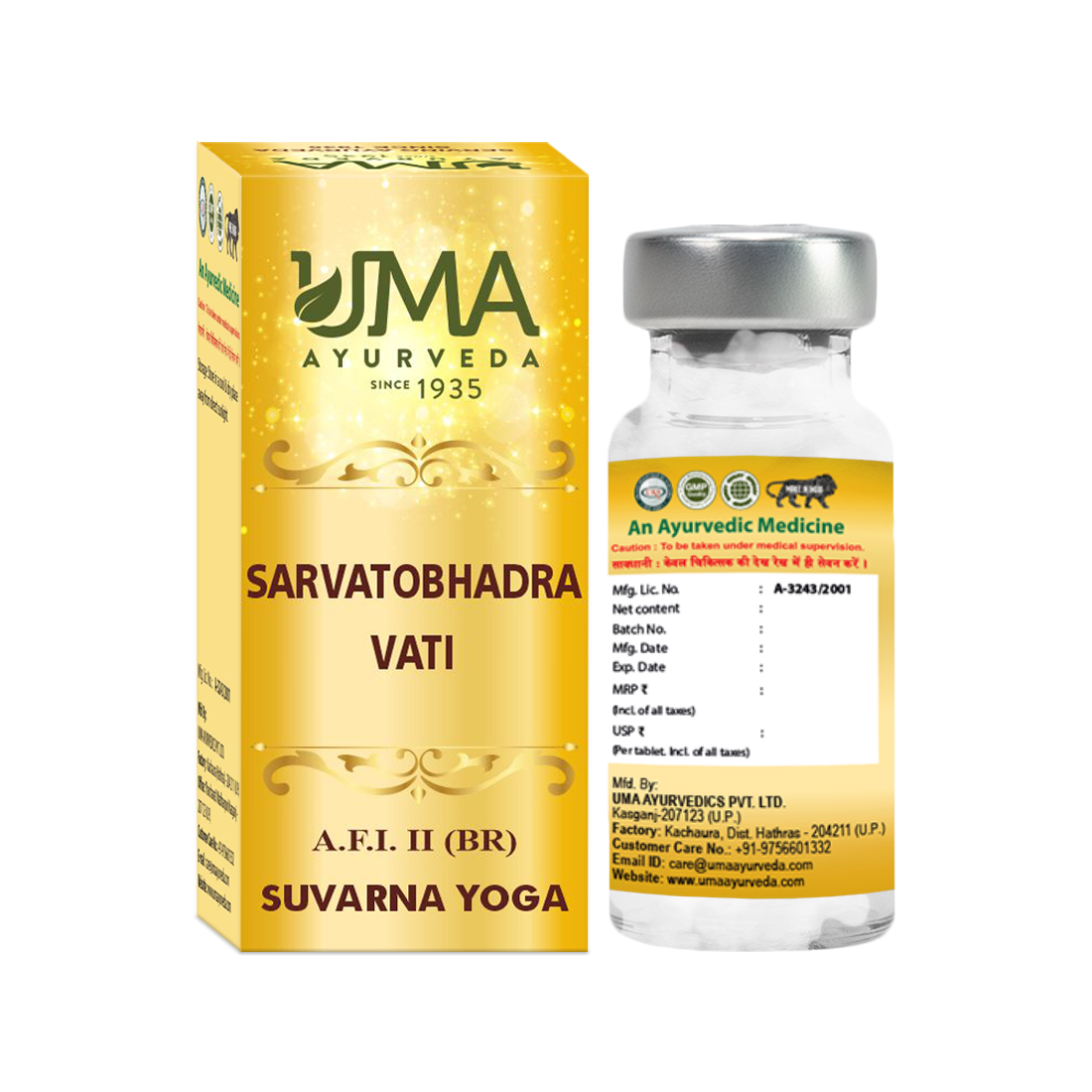 Sarvatobhadra Vati Gold Tablet