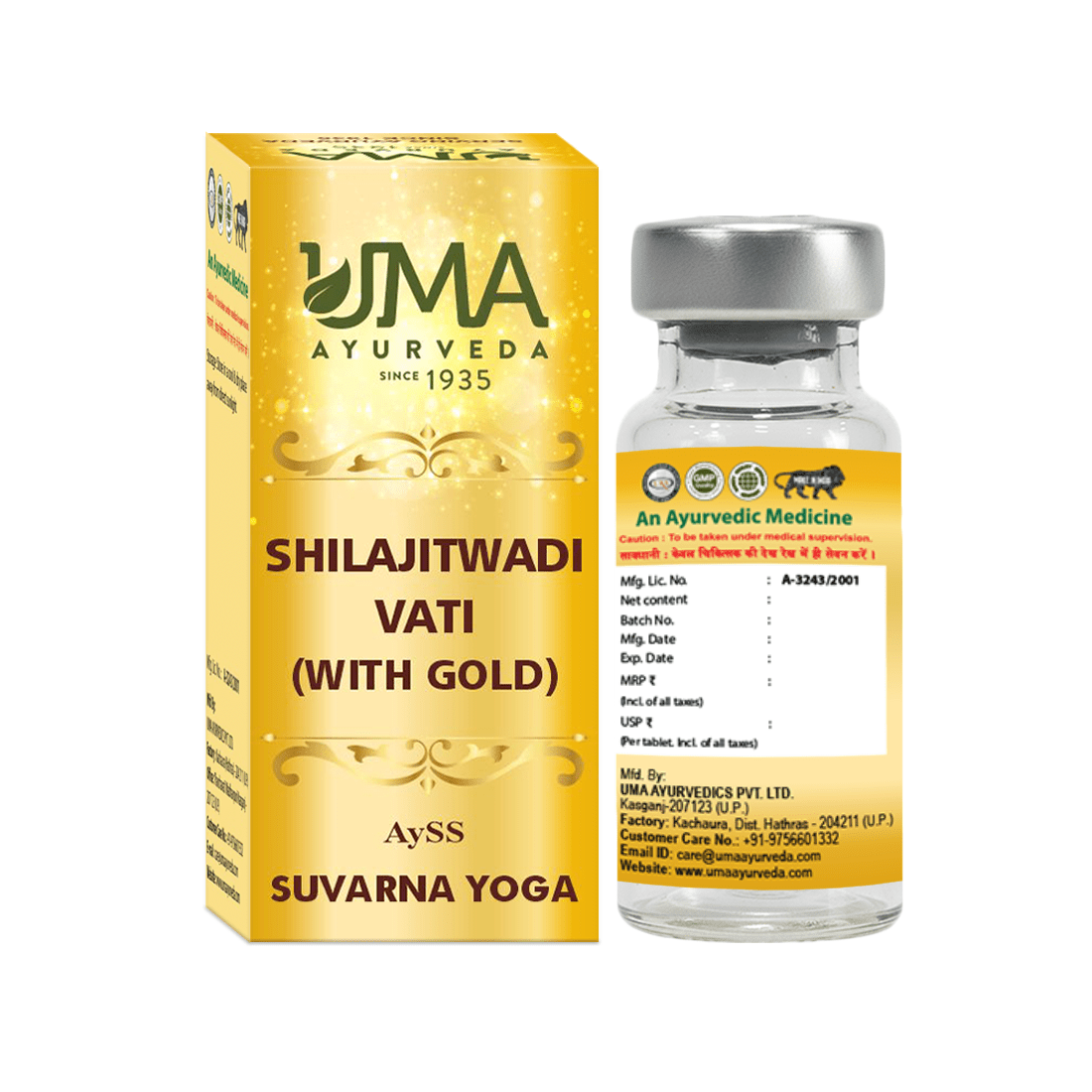 Shilajitwadi Vati Gold Tablet