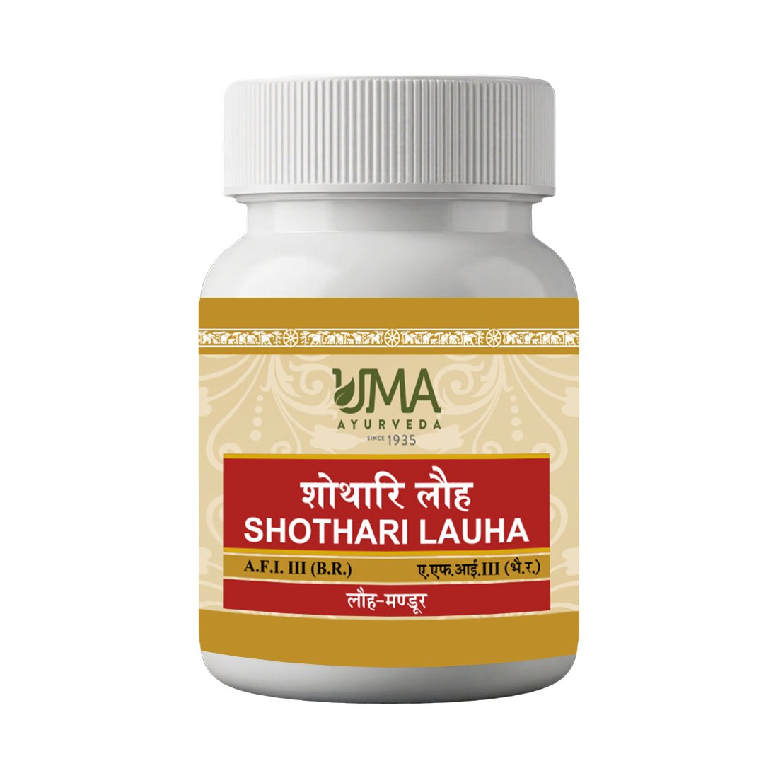 Uma Ayurveda Shothari Lauha Tablets
