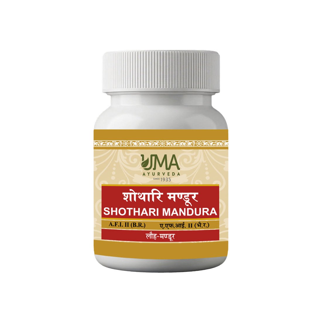 Uma Ayurveda Shothari Mandur Tablets
