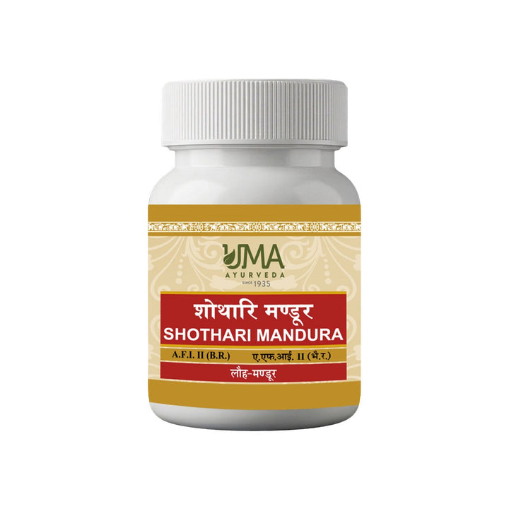 Uma Ayurveda Shothari Mandur Tablets