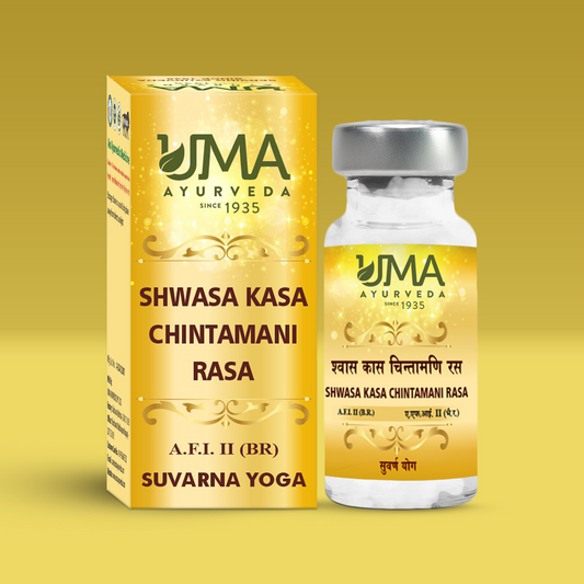 Shwasa Kasa Chintamani Rasa Gold Tablet For Asthma & Cough