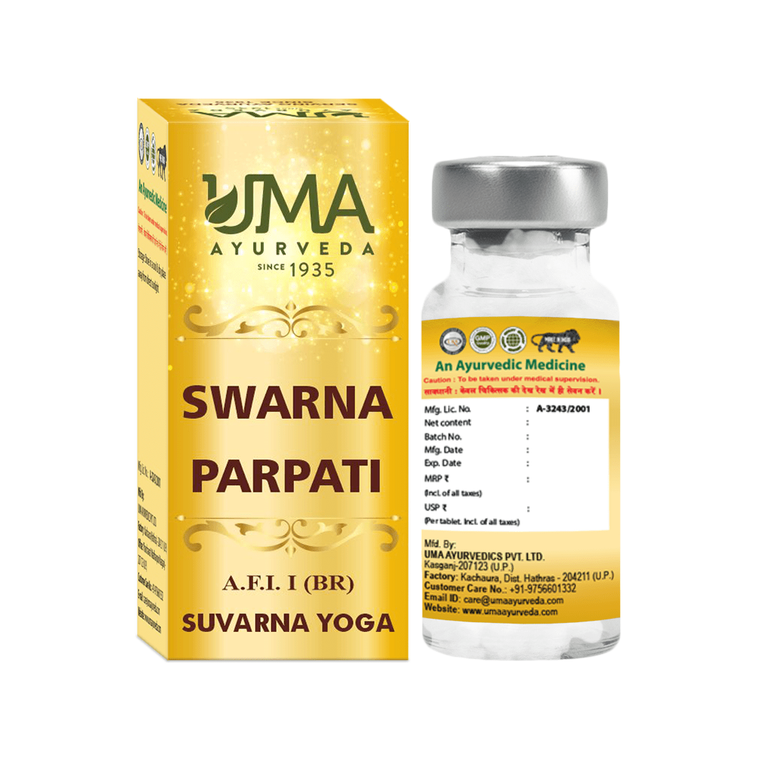 Swarna Parpati Gold Bhasma