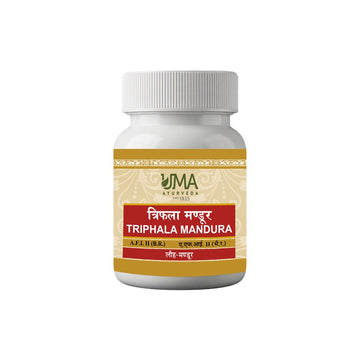 Uma Ayurveda Triphala Mandur Tablets
