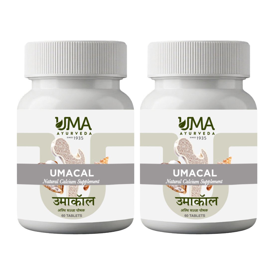 Umacal | Ayurvedic Calcium Formula | 60 Tab