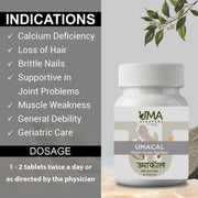 Umacal | Ayurvedic Calcium Formula | 60 Tab