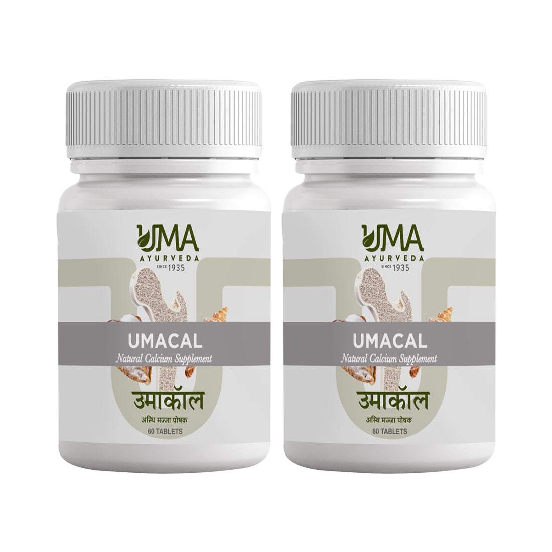Umacal | Ayurvedic Calcium Formula | 60 Tab