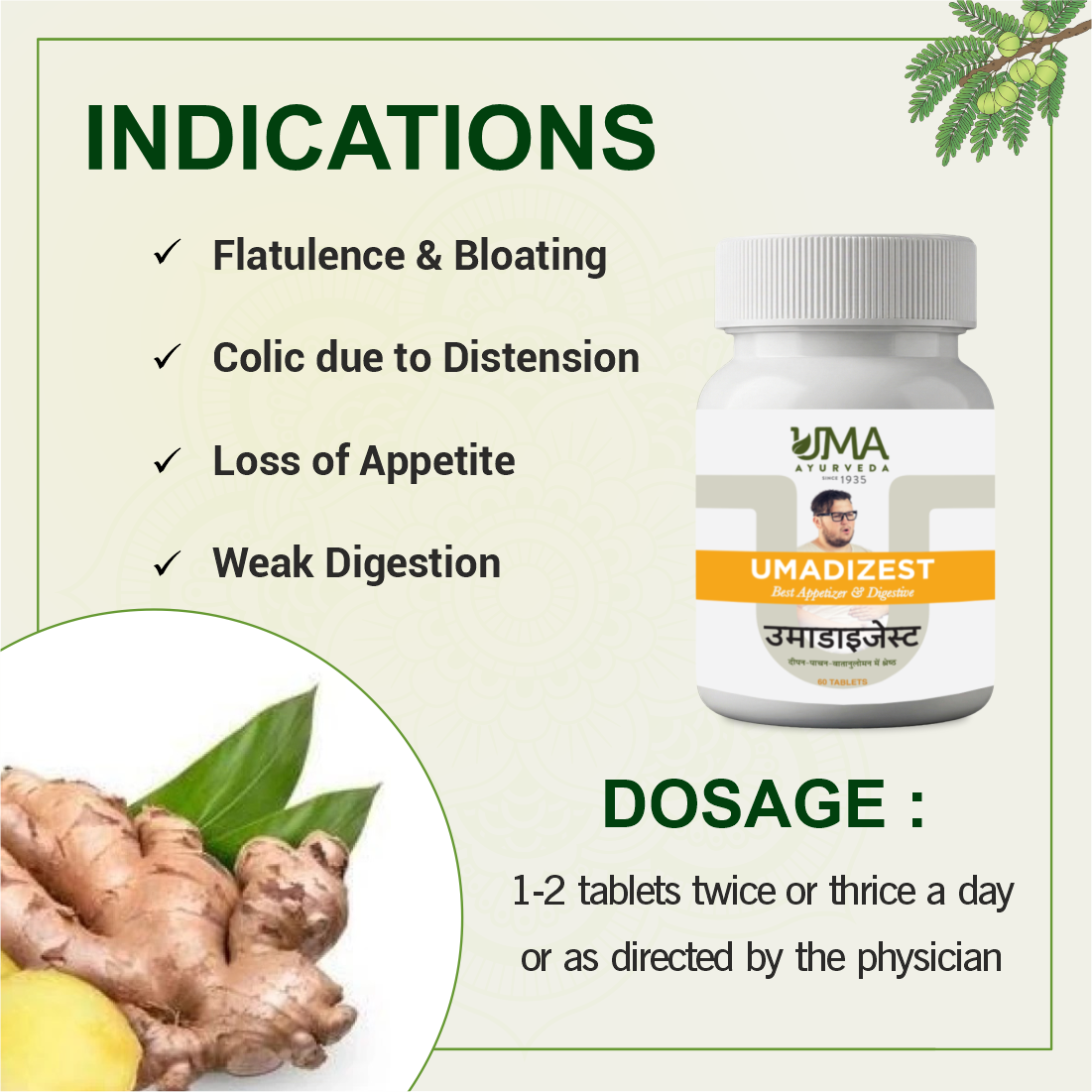 Umadizest | Digestive Care | 60 Tab