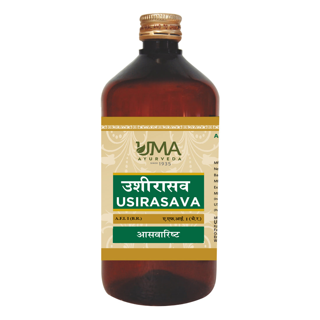 Usheerasava Kwath | Cooling & Blood Purification Support | 450 ML