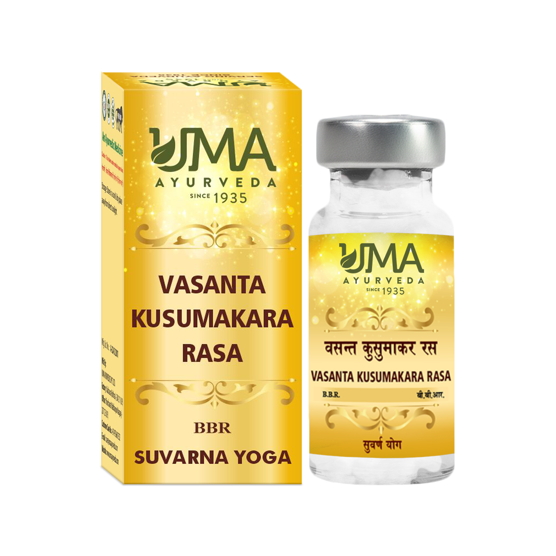 Vasanta Kusumakara Rasa Gold Tablet Useful For Diabetes