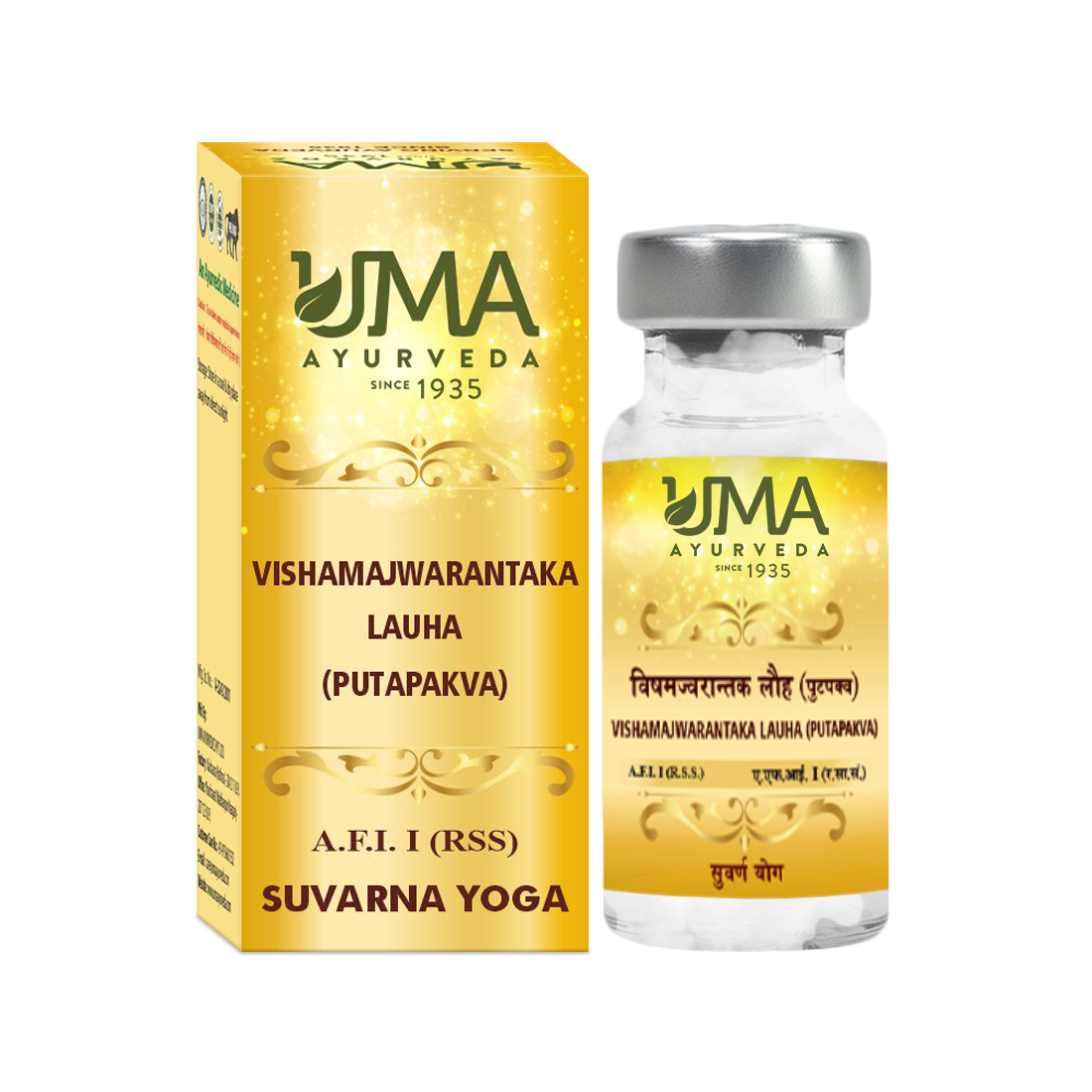 Vishamajwarantaka Lauha Gold Tablet Helpful For Intermittent fever