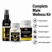 Men’s Performance & Wellness Kit | Jivantarang Tab & Oil + Shukraposhak Tab | Combo Pack
