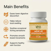 Uma Ayurveda Arshoghni Vati Tablets
