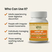 Uma Ayurveda Arshoghni Vati Tablets