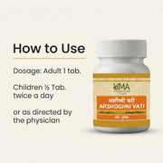 Uma Ayurveda Arshoghni Vati Tablets
