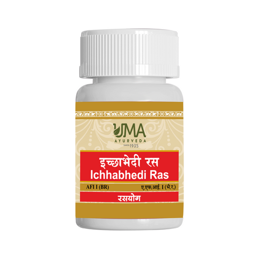 Uma Ayurveda Ichchhabhedi Ras Ayurvedic Tablets