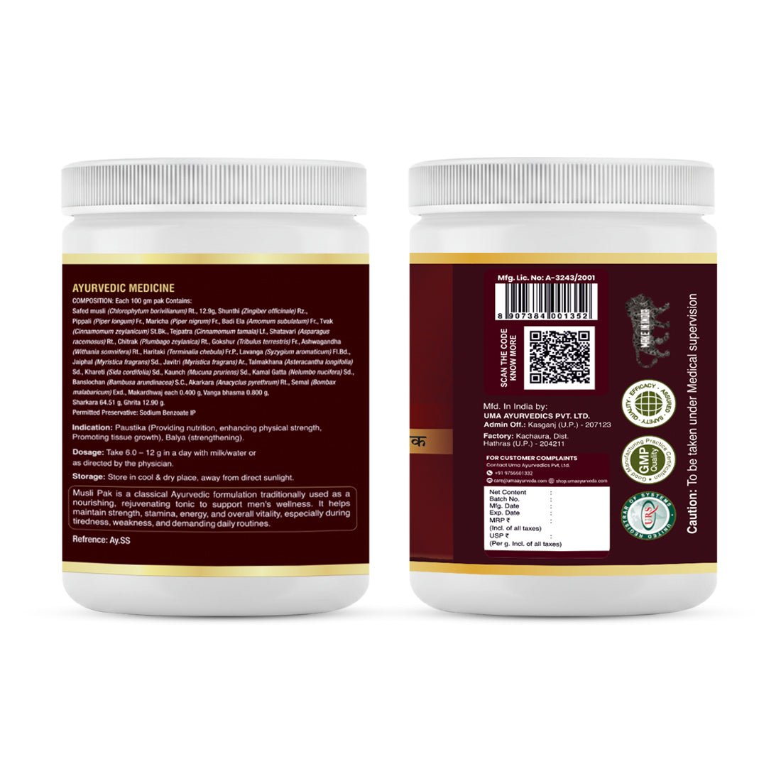 Musli Pak | 250 Gm